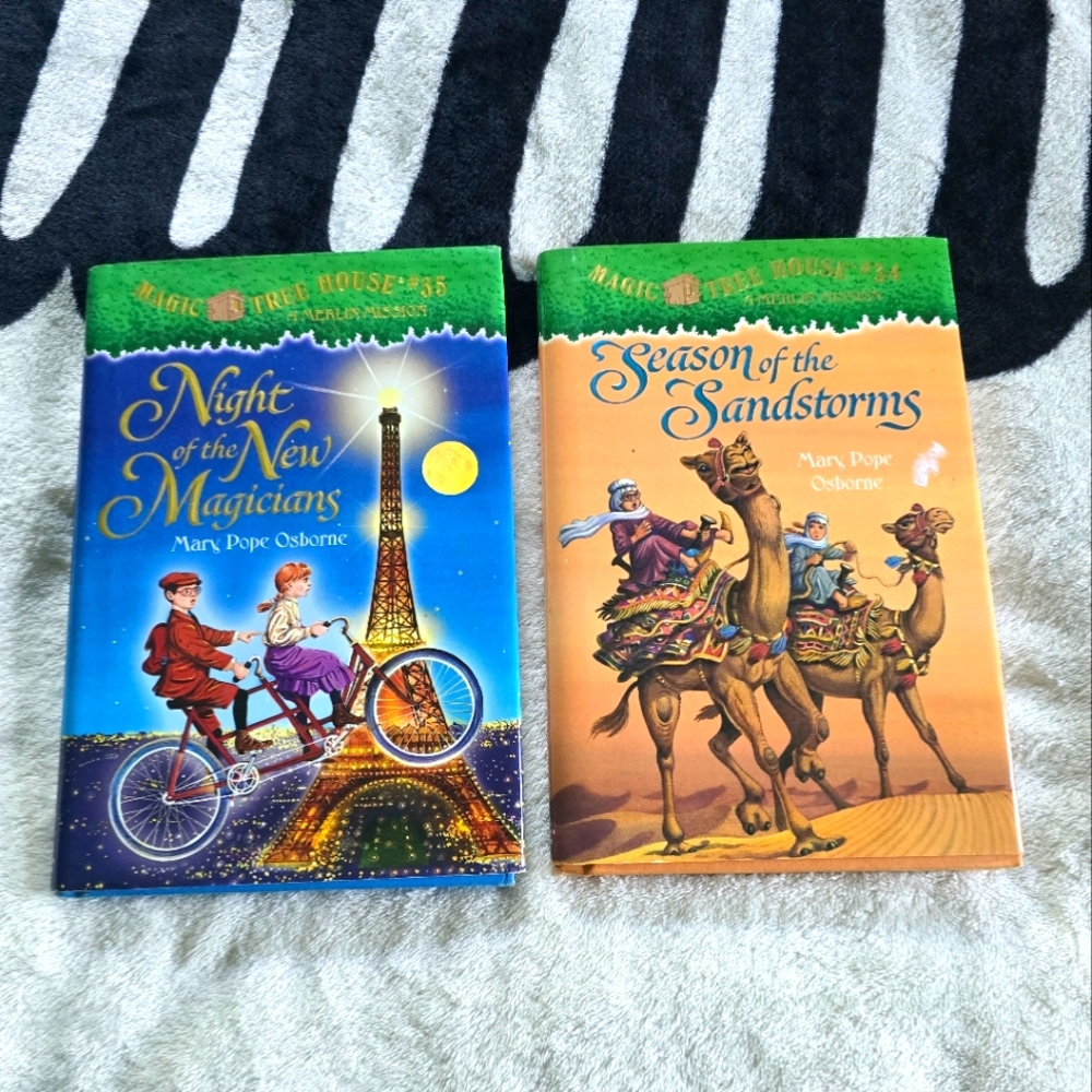 Magic Treehouse, Merlin Mission #34 & #35 - Hardcover